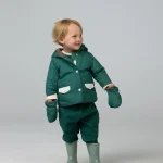 Ducksday Baby winterjas met wantjes Breeze