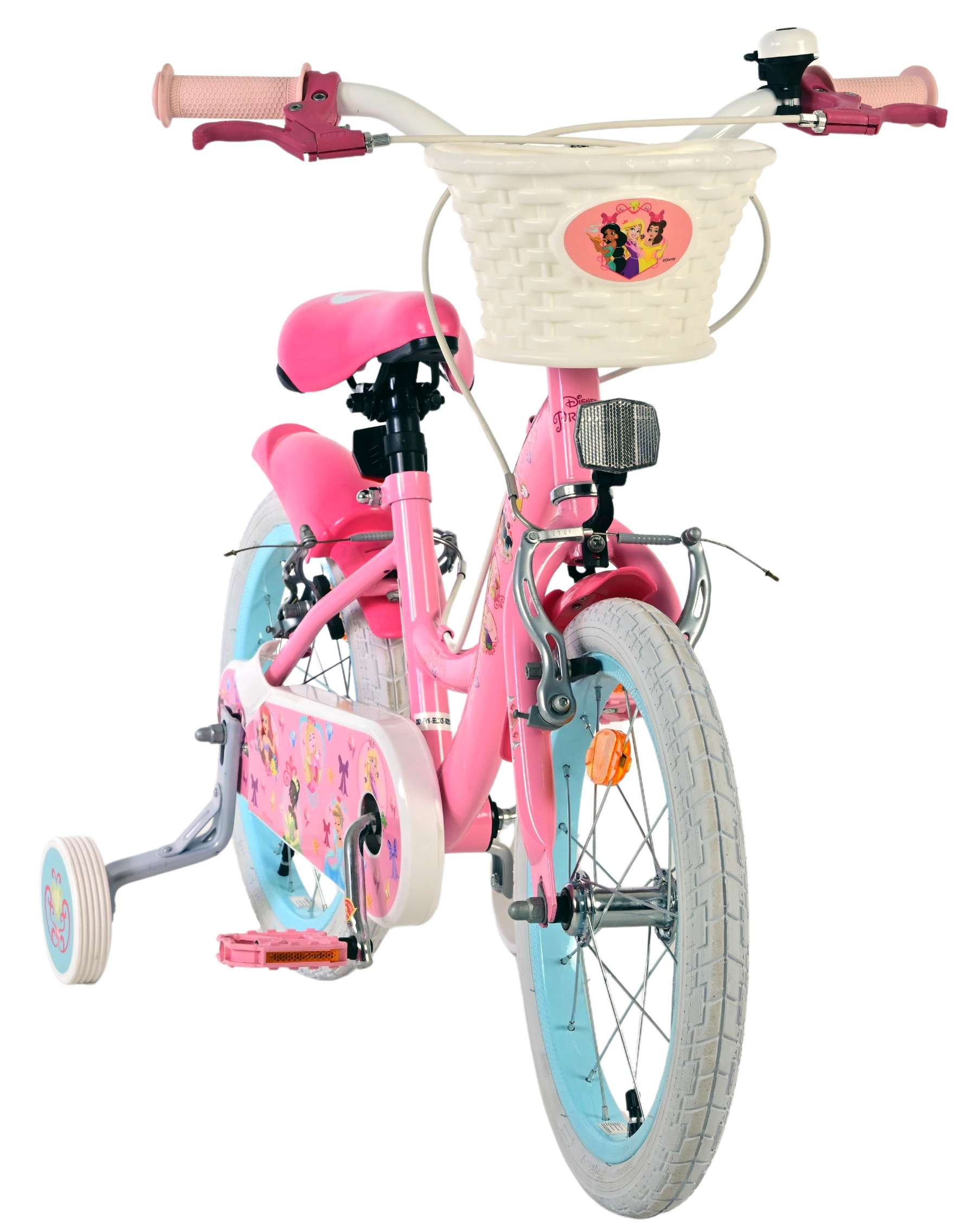 Disney Princess Kinderfiets – Meisjes – 16 inch – Roze – Twee Handremmen - Afbeelding 6