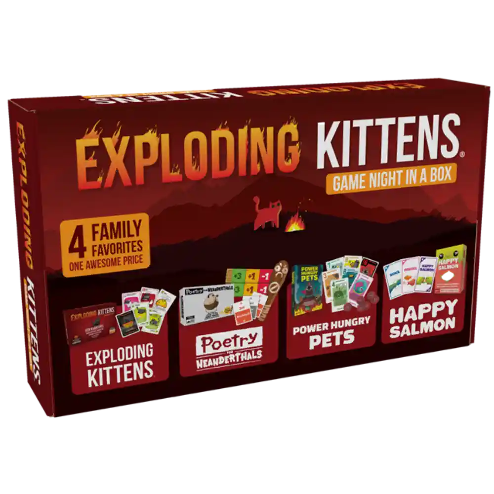 Exploding Kittens Game Night in a Box