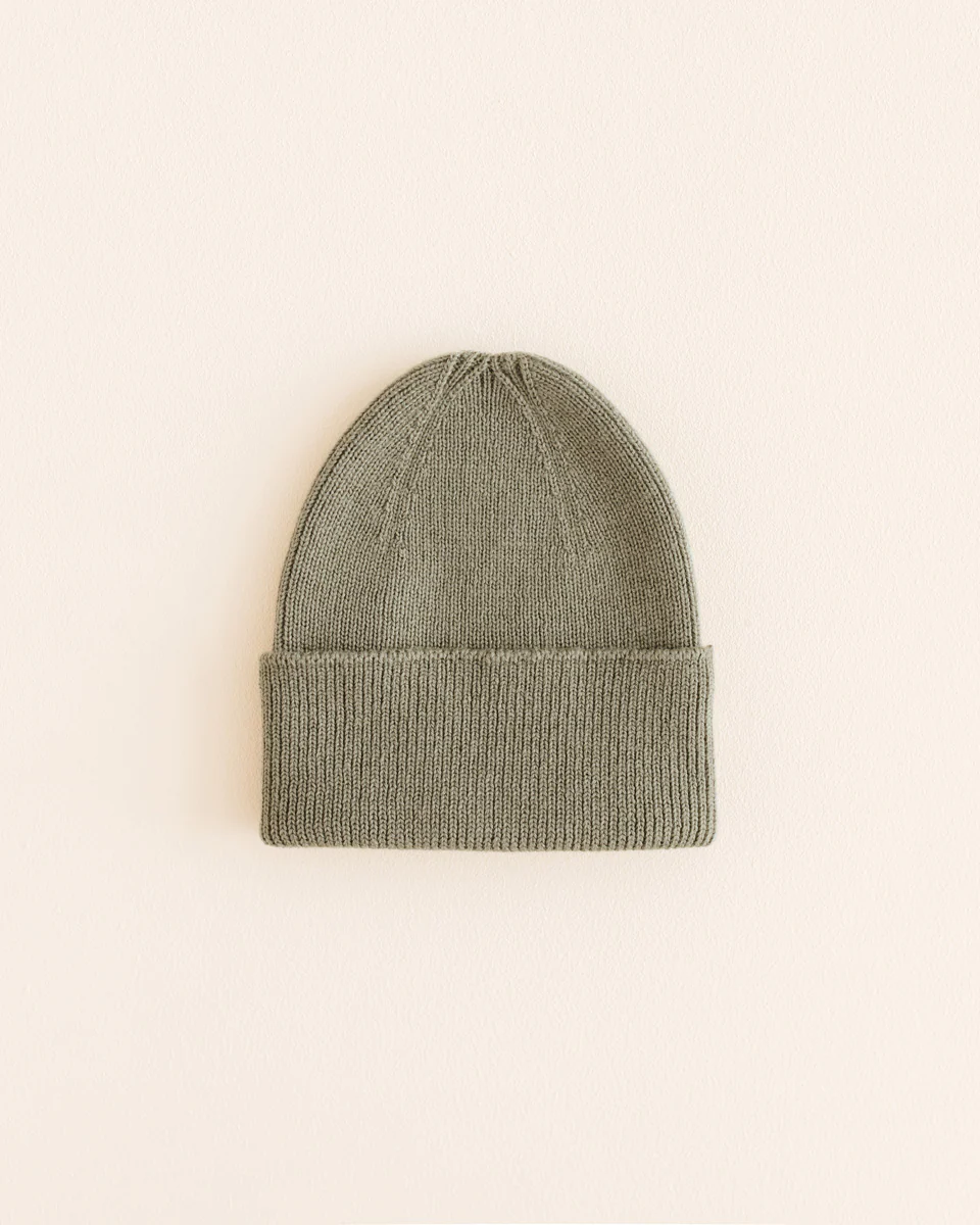 Hvid Beanie Fonzie Newborn Artichoke